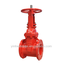 resilient seated os&y type-flanged ends gate valve